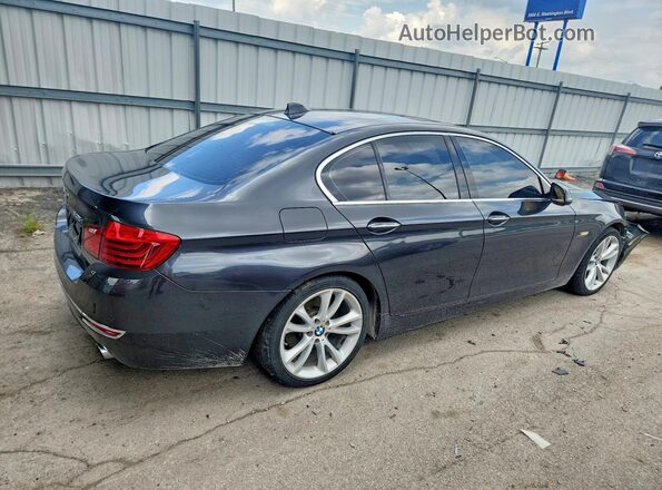 WBA5B3C50GG256257 2016 BMW 5 SERIES Серый Задняя правая четверть