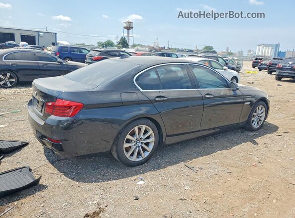 WBA5B3C51GG253495 2016 BMW 5 SERIES Black უკანა მარჯვენა