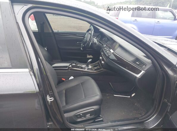 WBA5B3C51GG260205 2016 BMW 5 SERIES Dark Blue Вид салона спереди