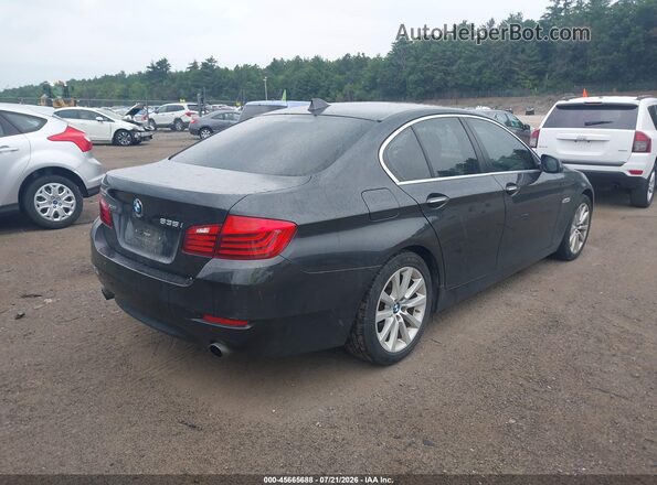 WBA5B3C51GG260205 2016 BMW 5 SERIES Dark Blue Задняя правая четверть