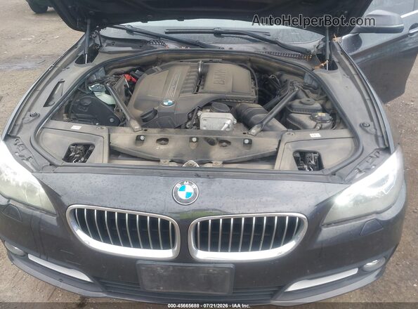 WBA5B3C51GG260205 2016 BMW 5 SERIES Dark Blue Вид сзади