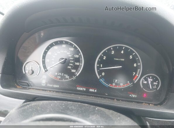 WBA5B3C51GG260205 2016 BMW 5 SERIES Dark Blue Вид задних сидений