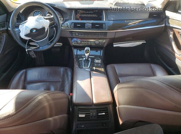 WBA5B3C52GG254736 2016 BMW 5 SERIES White Առջևի վահանակի տեսք
