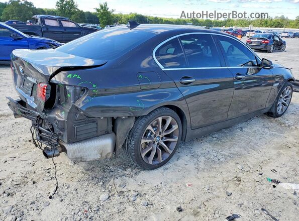 WBA5B3C53GG254082 2016 BMW 5 SERIES Gray Trasero derecho