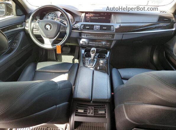 WBA5B3C53GG254082 2016 BMW 5 SERIES Gray Vista del salpicadero