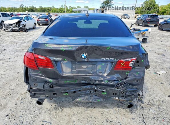 WBA5B3C53GG254082 2016 BMW 5 SERIES Gray Vista trasera