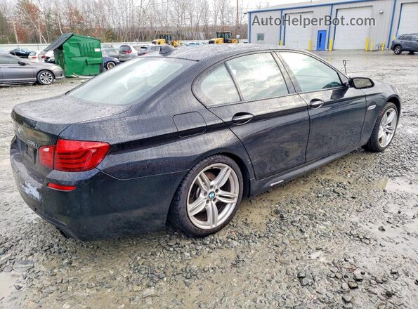 WBA5B3C53GG258276 2016 BMW 5 SERIES Black Tył prawy