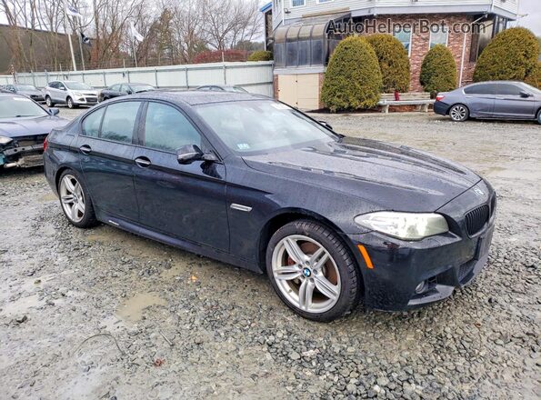 WBA5B3C53GG258276 2016 BMW 5 SERIES Black Przód prawy