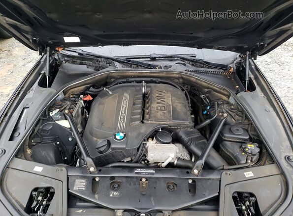WBA5B3C53GG258276 2016 BMW 5 SERIES Black Widok wnętrza z tyłu
