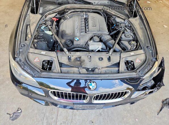 WBA5B3C54GG256651 2016 BMW 5 SERIES Black Вид задньої частини салону