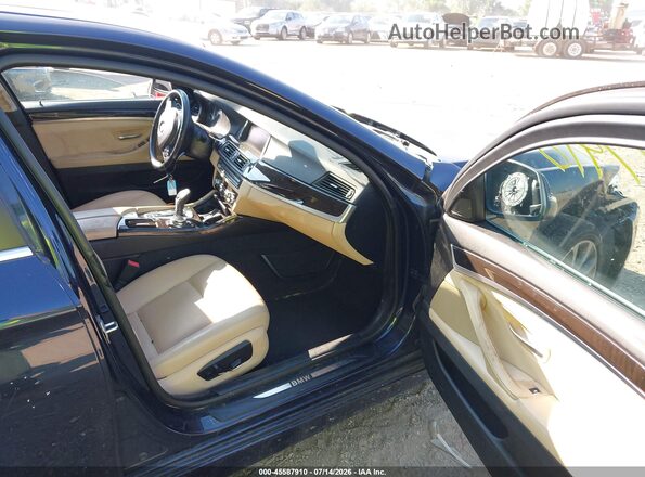 WBA5B3C55GD549279 2016 BMW 5 SERIES Blue Front interior view