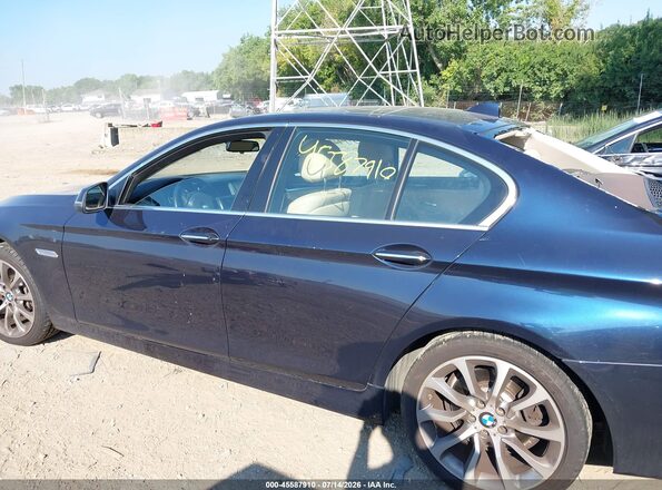 WBA5B3C55GD549279 2016 BMW 5 SERIES Blue 360 interior view
