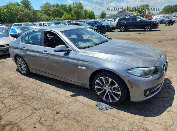 WBA5B3C55GD549511 2016 BMW 5 SERIES Silver Передня права чверть