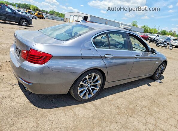 WBA5B3C55GD549511 2016 BMW 5 SERIES Silver Задня права чверть