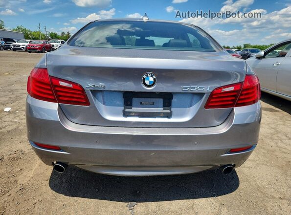WBA5B3C55GD549511 2016 BMW 5 SERIES Silver Вид ззаду