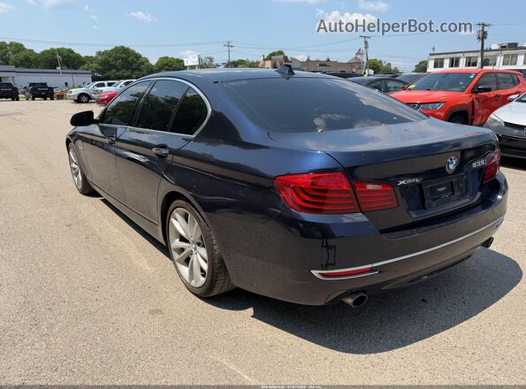 WBA5B3C55GG257873 2016 BMW 5 SERIES Blue Rear left