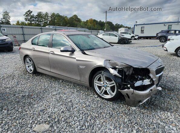 WBA5B3C55GG261017 2016 BMW 5 SERIES Silver Przód prawy