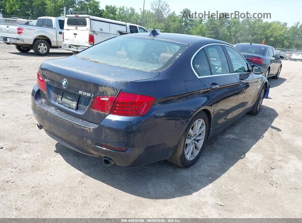 WBA5B3C56GG253606 2016 BMW 5 SERIES Синий Задняя правая четверть