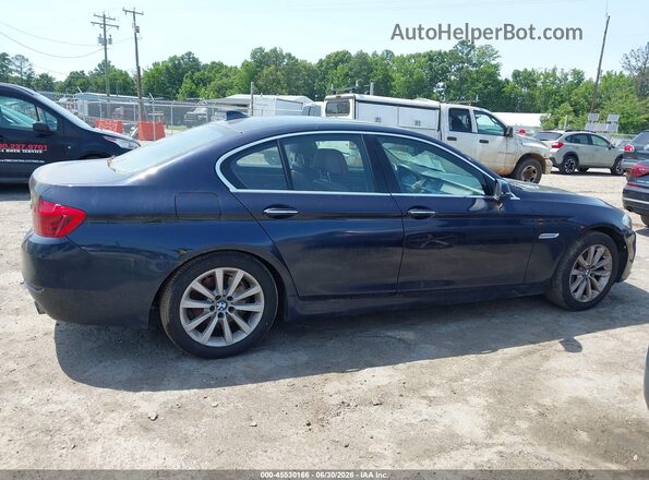 WBA5B3C56GG253606 2016 BMW 5 SERIES Синий Вид задней части салона