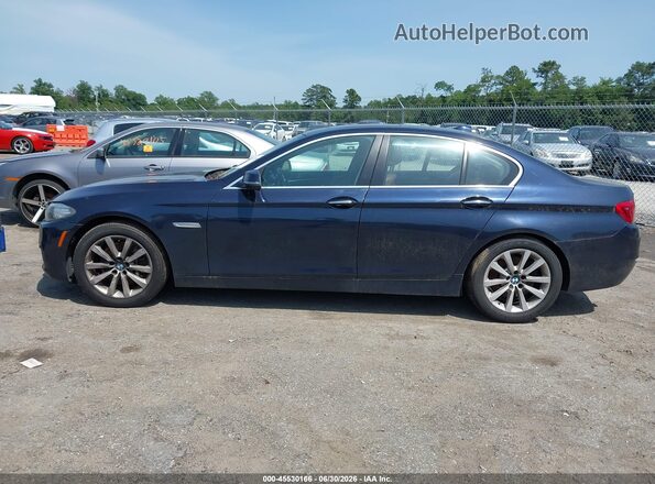 WBA5B3C56GG253606 2016 BMW 5 SERIES Синий Панорамный вид салона 360°
