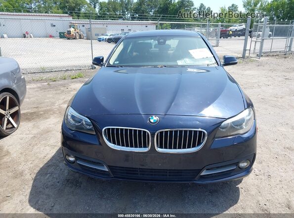 WBA5B3C56GG253606 2016 BMW 5 SERIES Синий Вид щитка приборов