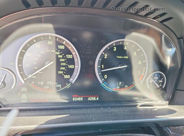 WBA5B3C56GG256859 2016 BMW 5 SERIES Черный Вид щитка приборов