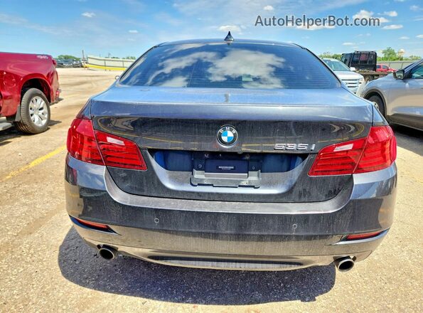 WBA5B3C56GG256859 2016 BMW 5 SERIES Черный Вид сзади