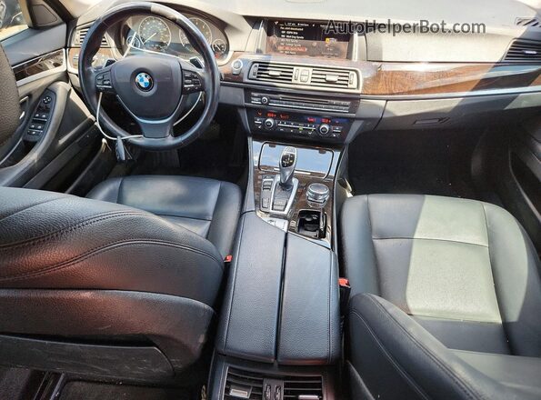WBA5B3C56GG256859 2016 BMW 5 SERIES Черный Вид панели приборов