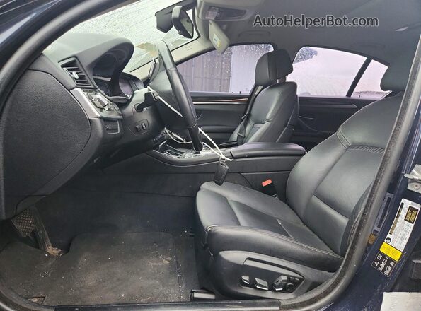 WBA5B3C57GG257020 2016 BMW 5 SERIES Blue წინა სალონის ხედი