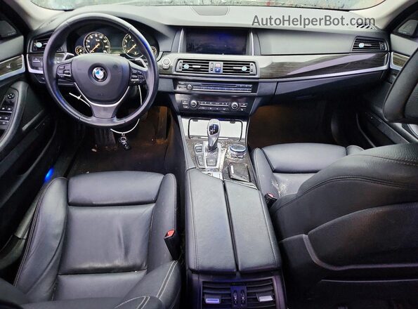 WBA5B3C57GG257020 2016 BMW 5 SERIES Blue წინა პანელის ხედი