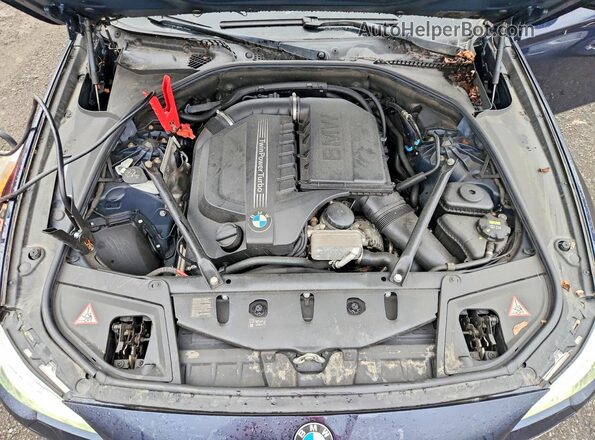 WBA5B3C57GG257020 2016 BMW 5 SERIES Blue უკანა სალონის ხედი