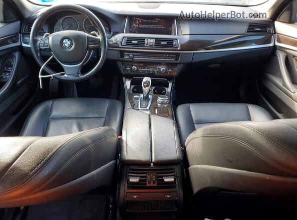 WBA5B3C59GG260114 2016 BMW 5 SERIES Gray Առջևի վահանակի տեսք