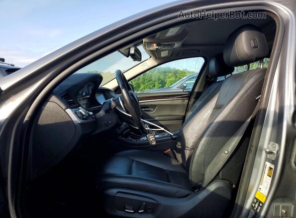 WBA5B3C59GG260114 2016 BMW 5 SERIES Gray Սալոնի դիմացի տեսք