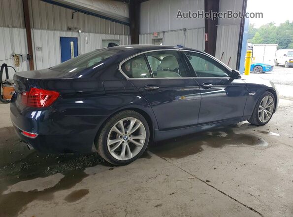 WBA5B3C5XGD549035 2016 BMW 5 SERIES Blue Задня права чверть