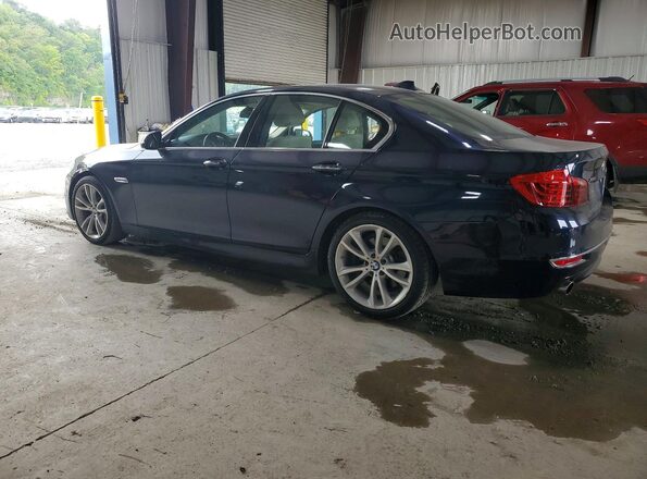 WBA5B3C5XGD549035 2016 BMW 5 SERIES Blue Задня ліва чверть