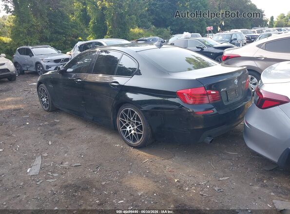 WBA5B3C5XGG253463 2016 BMW 5 SERIES Black Задня ліва чверть