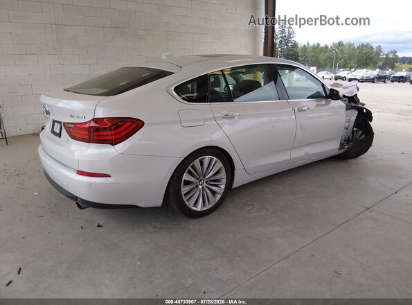 WBA5M2C51GGH99365 2016 BMW 5 SERIES White Tył prawy