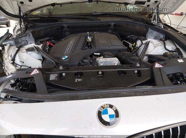WBA5M2C51GGH99365 2016 BMW 5 SERIES White Widok z tyłu
