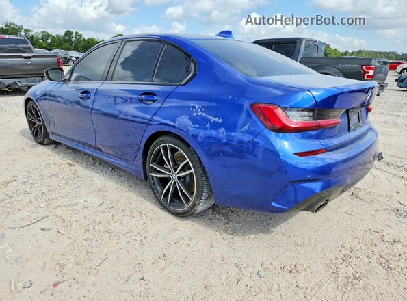 WBA5R1C01LFH48898 2020 BMW 3 SERIES Blue Հետևի ձախ