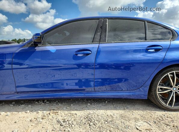 WBA5R1C01LFH48898 2020 BMW 3 SERIES Blue Շարժիչի բաժամունքի տեսք