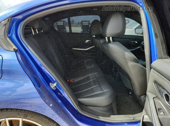 WBA5R1C01LFH48898 2020 BMW 3 SERIES Blue Հետևի նստատեղերի տեսք