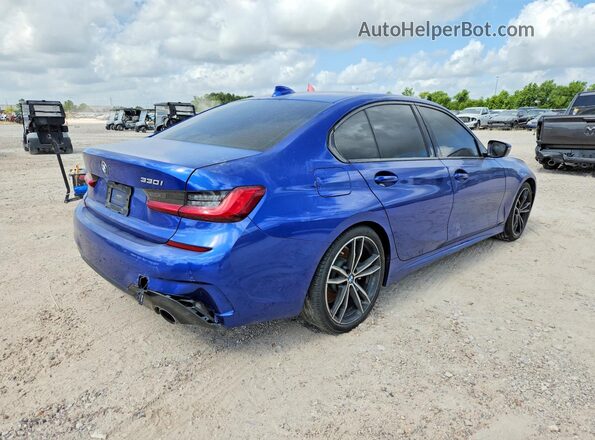 WBA5R1C01LFH48898 2020 BMW 3 SERIES Blue Հետևի աջ