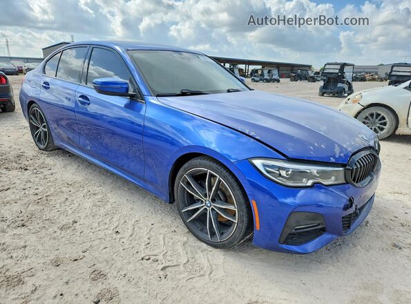 WBA5R1C01LFH48898 2020 BMW 3 SERIES Blue Առջևի աջ