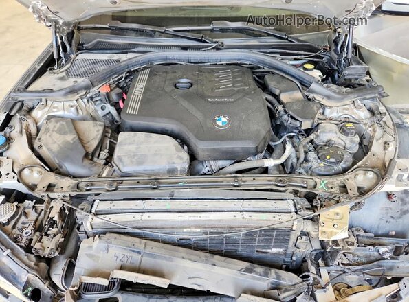 WBA5R1C02LFH74829 2020 BMW 3 SERIES Gray Vista interior trasera
