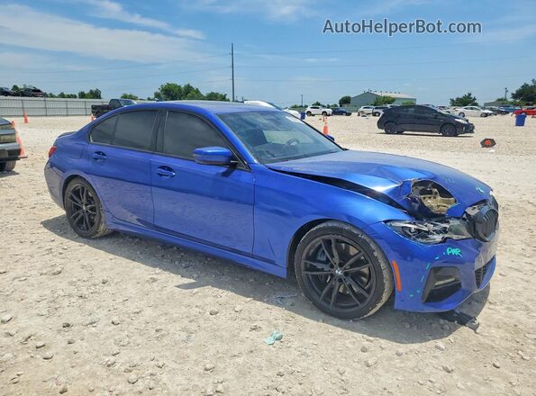 WBA5R1C50KAE81311 2019 BMW 3 SERIES Blue Առջևի աջ