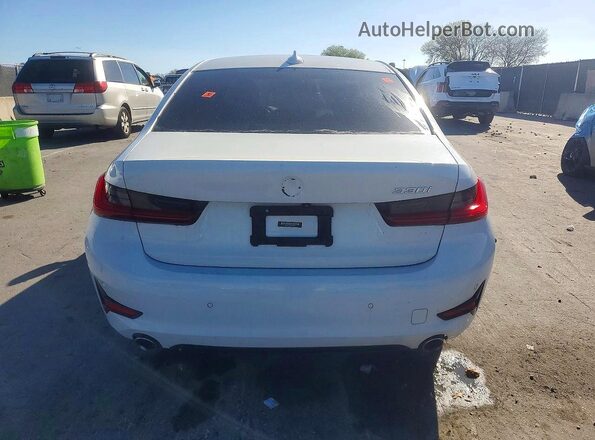 WBA5R1C50KAK12741 2019 BMW 3 SERIES Белый Вид сзади
