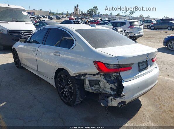 WBA5R1C51KAK08875 2019 BMW 3 SERIES Белый Задняя левая четверть