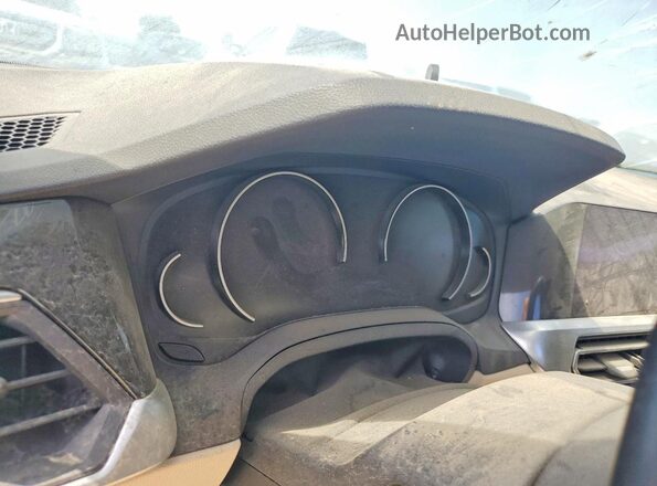 WBA5R1C52KAJ98549 2019 BMW 3 SERIES Silver Instrument cluster view