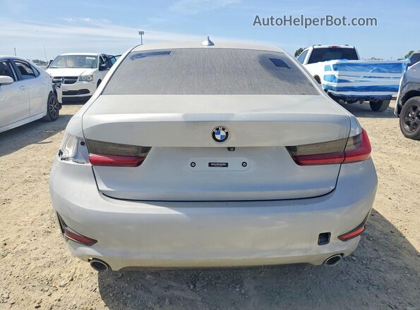 WBA5R1C52KAJ98549 2019 BMW 3 SERIES Silver Rear view