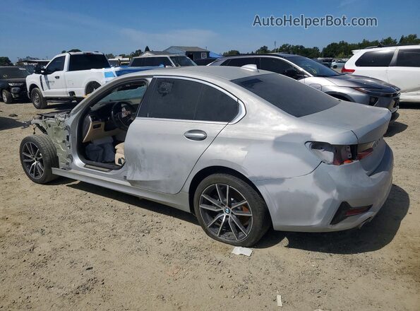 WBA5R1C52KAJ98549 2019 BMW 3 SERIES Silver Rear left